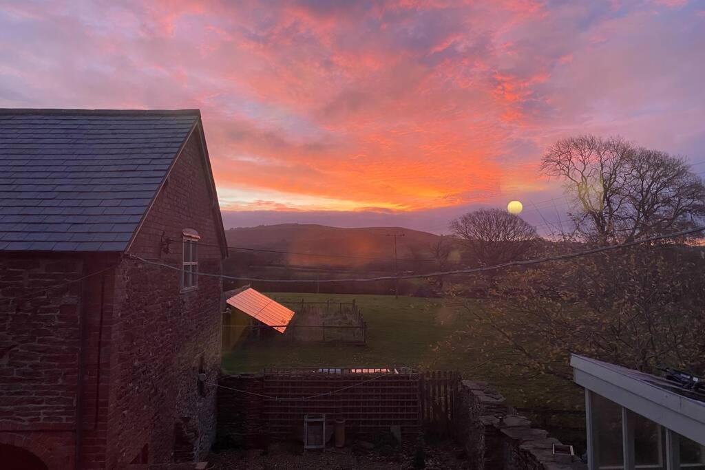 Upper Heath Farm - Stable Cottage Ludlow Craven Arms Kültér fotó
